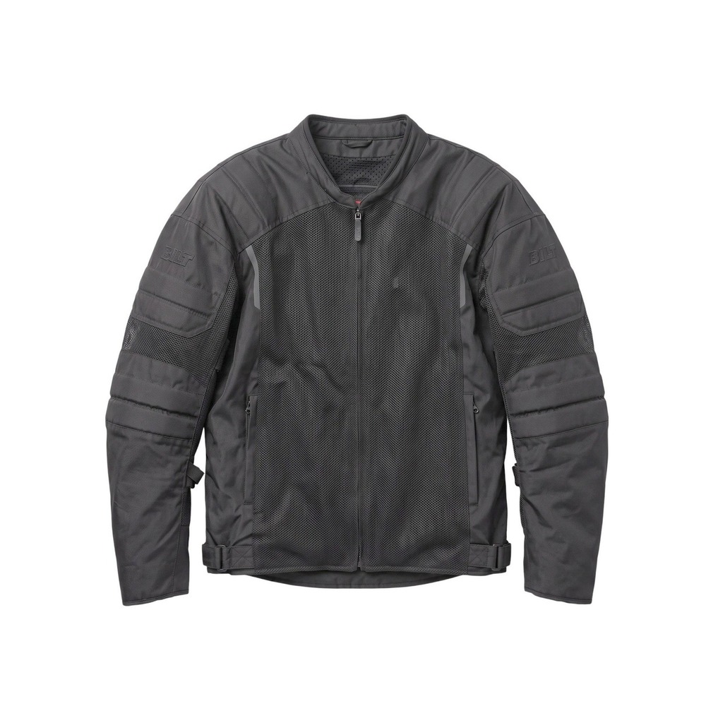 Bilt Blaze 2 Mesh Black Motorcycle Riding Jacket Mens Size 4XL